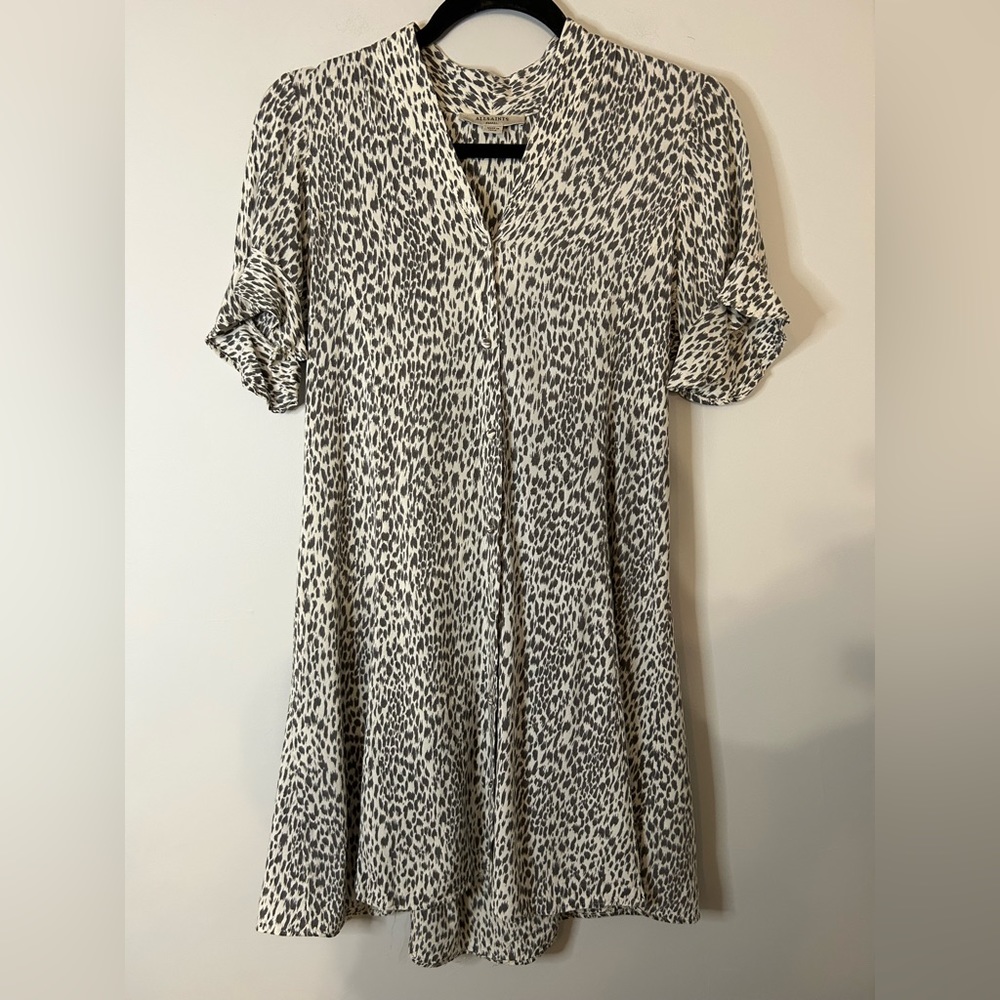 Leopard Print Mini Dress - Picture 2 of 8